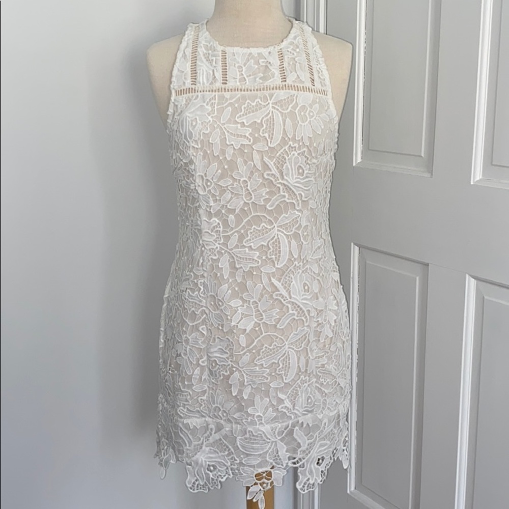 White Lace Dress